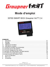 GRAUPNER 33700 SMART-BOX Mode D'emploi