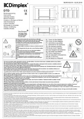 Dimplex DTD Manuel D'utilisation