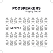 PodSpeakers MiniPod Mode D'emploi