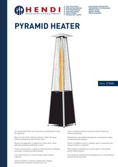 Hendi Pyramid Heater Mode D'emploi