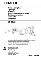 Hitachi Koki CR 13V2 Mode D'emploi