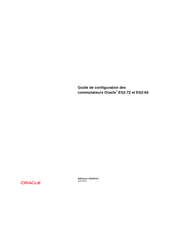 Oracle ES2-64 Guide De Configuration