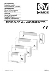 Vortice MICRORAPID V0 Notice D'emploi Et D'entretien
