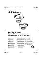 CST/BERGER PAL22 Notice Originale