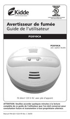 Kidde Pi2010CA Guide De L'utilisateur