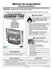 Quadra-Fire CASTILEI-CWL Manuel Du Propriétaire, Entretien Et Utilisation