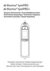 Riester ri-thermo tymPRO+ Mode D'emploi