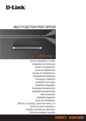 D-Link DPR-1061 Guide D'installation