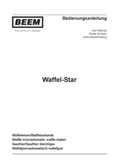 Beem Waffel-Star Mode D'emploi