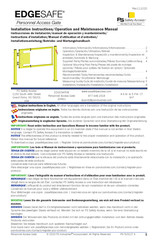 PS Industries EDGESAFE Smart Gate Manuel D'utilisation Et D'entretien