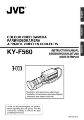 JVC KY-F560 Mode D'emploi