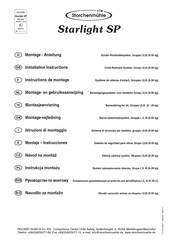 storchenmuhle Starlight SP Instructions De Montage