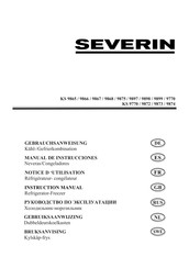 SEVERIN KS 9868 Notice D'utilisation