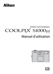 Nikon COOLPIX S1000PJ Manuel D'utilisation