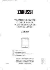 Zanussi ZTE240 Mode D'emploi