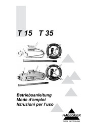 Habegger T 35 Mode D'emploi