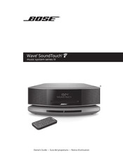Bose WAVE SOUNDTOUCH IV Série Notice D'utilisation