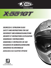 X-lite X-551GT Sécurité Et Instructions D'utilisation