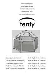 Tenty 2020318 Instructions D'utilisation