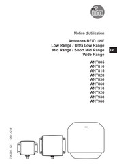 Ifm ANT805 Notice D'utilisation