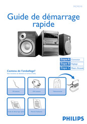 Philips MCM510 Guide De Démarrage Rapide