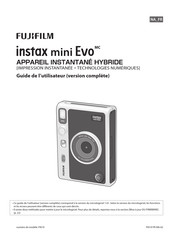 FujiFilm instax mini Evo FI019 Guide De L'utilisateur