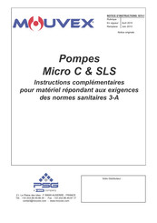 Mouvex SLS4 i Instructions Complémentaires