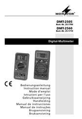 Monacor DMT-2505 Mode D'emploi