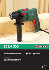 Parkside PSBM 500 Instructions D'utilisation Et Consignes De Sécurité