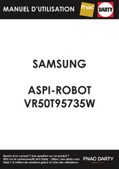 Samsung Jet Bot VR50T95735W Manuel D'utilisation