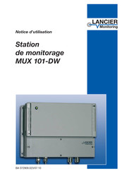 LANCIER Monitoring MUX 101-DW Notice D'utilisation