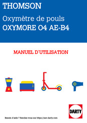 THOMSON OXYMORE O4 AE-B4 Manuel D'utilisation