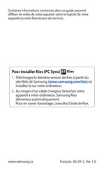 Samsung GT-S5690 Guide D'utilisation