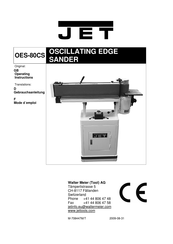 Jet OES-80CS Mode D'emploi