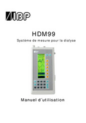 IBP HDM99 Manuel D'utilisation