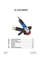 Carat JC-1250 DUSTEC Manuel D'utilisation
