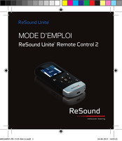 ReSound Unite 2 Mode D'emploi
