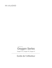 M-Audio Oxygen 61 Guide De L'utilisateur