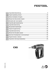 Festool 495635 Notice D'utilisation D'origine