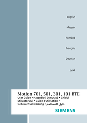 Siemens Motion 701 BTE Guide D'utilisation