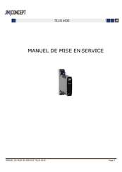 JM Concept TELIS 6030 Manuel De Mise En Service