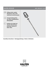 CRH Leviat Halfen HD-SL30 Notice D'utilisation