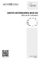 mundoclima MVD DC Série Manuel De L'utilisateur