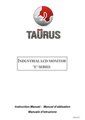 Taurus E Série Manuel D'utilisation