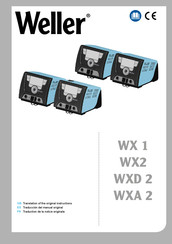Weller WXD 2 Traduction De La Notice Originale