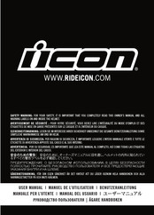 ICON AIRFLAME PRO Assemblage, Entretien Et Manuel De L'utilisateur