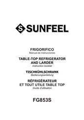 SUNFEEL FG853S Guide D'utilisation