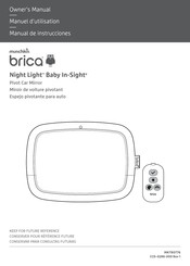 Munchkin brica Night Light Baby In-Sight Manuel D'utilisation