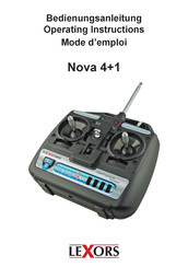 Lexors Nova 4+1 Mode D'emploi
