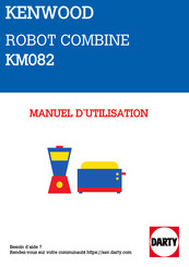 Kenwood KM080 Série Instructions